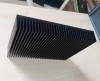 High precision  aluminum heat sink in brushed