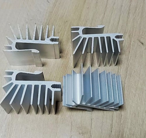 Special radiator design in aluminum