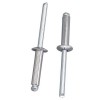 Factory Supply Steel Stainless Steel Open End Type Blind Rivets Din7337 Aluminum Dome Head Metal Rivet