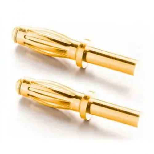 custom brass gold plated 2mm 2.5mm banana pin plug connector PCB mount banana connector