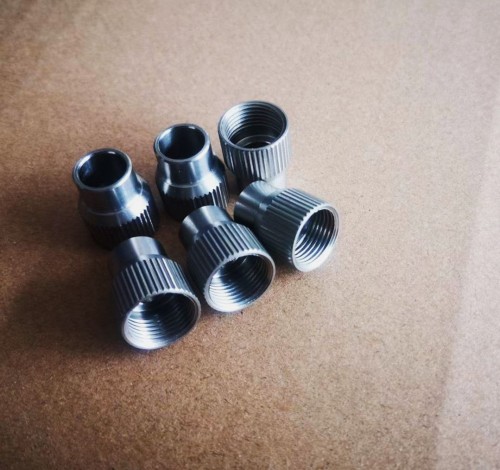 High precision Milling part with knurling