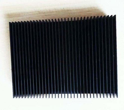 High precision  aluminum heat sink in brushed