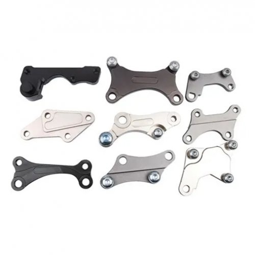 6063 alloy CNC aluminum bracket for automotive and motorcycle parts