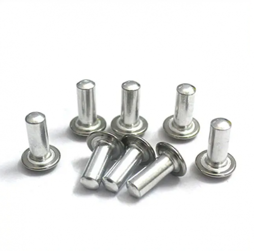 Custom Cheap Steel Rivets Manufacturer, Miniature Semi Tubular Metal Rivet Remaches For Furniture