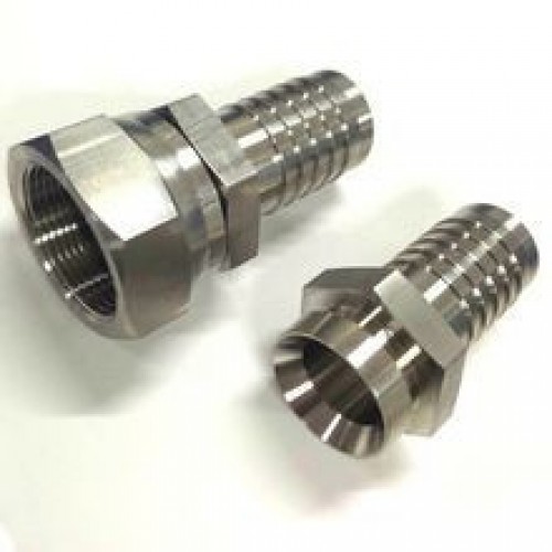 knurling brass milling part