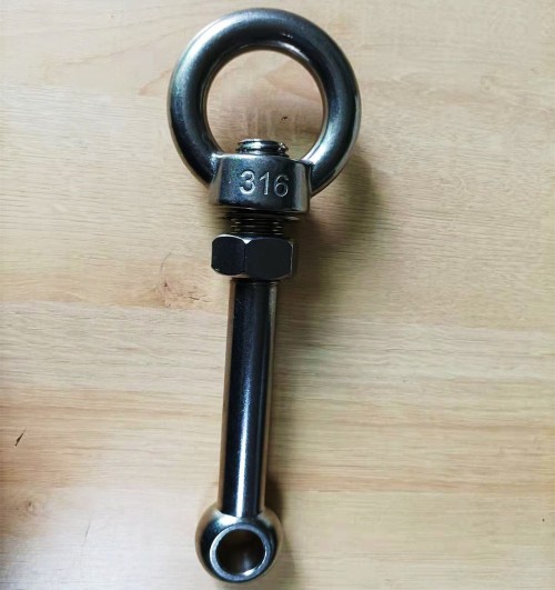 M24 stainless steel  eyebolts  with hex nut and loop washer