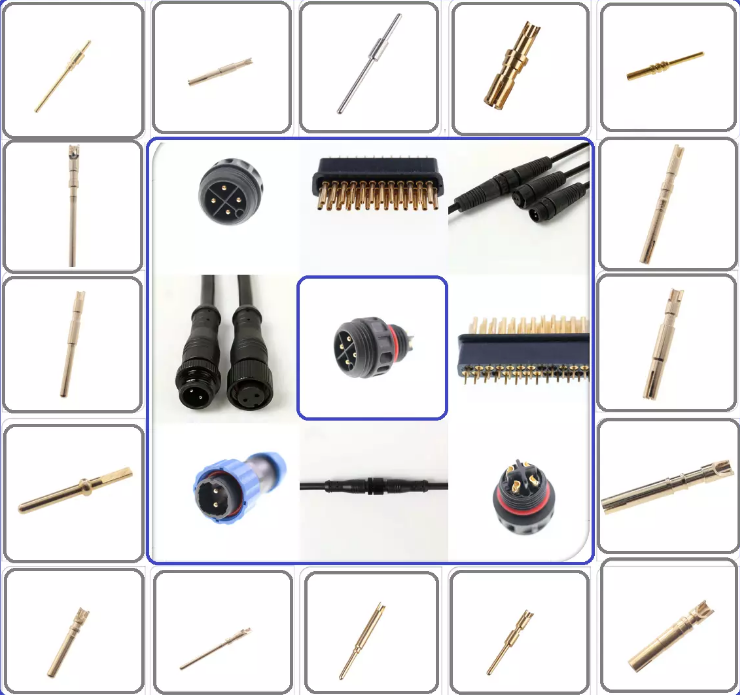 Brass Copper Contact Pin Male Female Terminal Solder Type Pin PCB 1.5mm Male Terminal Connector